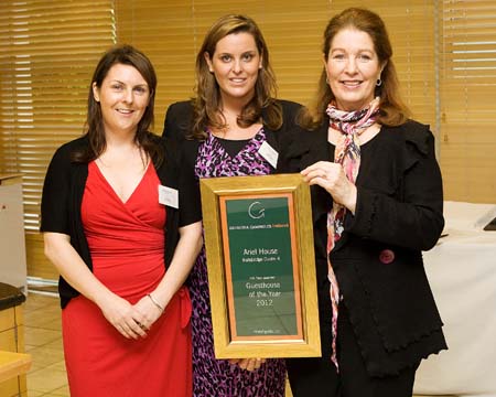 Guesthouse of the Year 2012 - Ariel House - Ballsbridge Dublin 4 Ireland